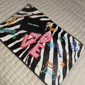 Dolce & Gabbana multicolored clutch